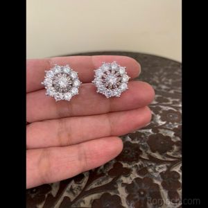 Rajwada Arts Modern Looking American Diamond Earrings For Women