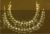 Round Kundan small pearl drops anklet