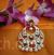 Stylish meenakari layered Vilandi Kundan chandbali earrings