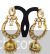 Lovely jhumka drop earrings