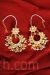 Vilandi Kundan Chandbali earrings