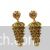 Pine tree design earrings