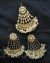 Jhoomar style Kundan paasa and earrings set