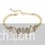 CZ crystal bracelet - Grey and Golden