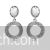Austrian crystal earring  - silver