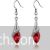 Angel Eye's&tears Austrian Crystal Drop earring - Red