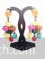 Multi-color dangle earrings