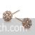 Austrian crystal ball eardrop rhinestone stud earring