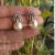 Elegant pearl stud earrings
