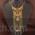 Antique gold owl tassel design necklace