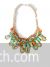 Multicolored funky necklace