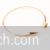 Gold arrow design metallic choker necklace